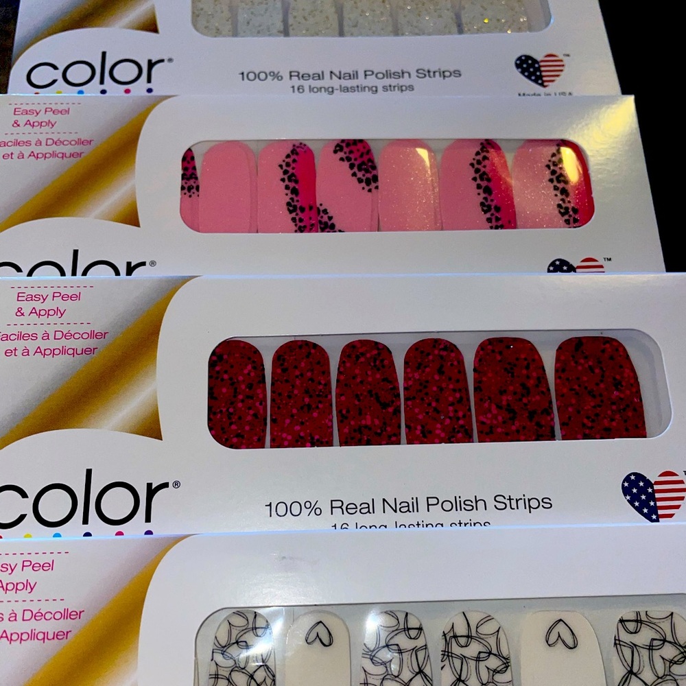 Color street bundle of Valentine’s Day